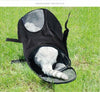 Breathable Pet Carrier Backpack Dog Cat Outdoor Travel Carrier Packbag Portable Zipper Mesh Pet Rucksack Pet Knapsack Out Bag