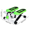Cardio Fitness Stepper Multifunctional Treadmill Leg Waist Exercise Machine Gym Home Sports Cycling with Elastic Rope