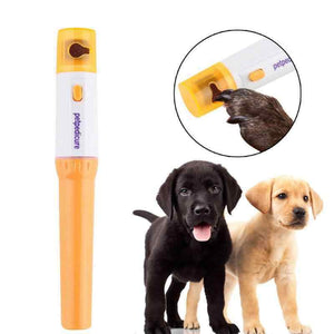 Pet Electric Dog Cat Puppy Claw Toe Nail Pedicure Grinder Clipper Trimmer Tool