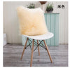 40/45/50cm High Quality European Plush Pillow Wool Cushion 