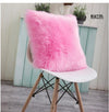 40/45/50cm High Quality European Plush Pillow Wool Cushion 