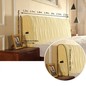 Fabric Bedspreads Modern Dust Proof Elastic Full Bed Headboard Cover Protective Bed Cover With Pocket