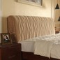 Fabric Bedspreads Modern Dust Proof Elastic Full Bed Headboard Cover Protective Bed Cover With Pocket