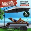 Outdoor 3M Umbrella Cantilever Umbrellas Base Stand Garden Patio Beach