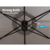 Outdoor 3M Umbrella Cantilever Umbrellas Base Stand Garden Patio Beach