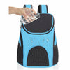 Breathable Pet Carrier Backpack Dog Cat Outdoor Travel Carrier Packbag Portable Zipper Mesh Pet Rucksack Pet Knapsack Out Bag