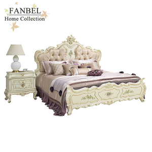 FANBEL furniture bedroom sets 4 pieces 1.8m Bed Night stand Dresser  dressing stool