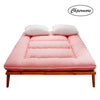 Chpermore thickening Mattress 1.8m floor mat Foldable student dormitory Tatami Single double Mattresses King Queen Size
