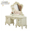 FANBEL furniture bedroom sets 4 pieces 1.8m Bed Night stand Dresser  dressing stool