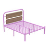 Nordic Wrought Iron Bed B&B Hotel Home Double Bed 1.8 M 1.5 M Simple Modern Net Red Iron Bed New