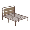 Nordic Wrought Iron Bed B&B Hotel Home Double Bed 1.8 M 1.5 M Simple Modern Net Red Iron Bed New