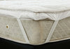 Peter Khanun Hot Sales Brand Design White Duck Down Goose Feather Filler Bed Mat 100% Cotton 233TC Double Layers Mattress 016