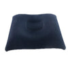 Travel Pillow Air Cushion Inflatable Double Sided Flocking Cushion Camp Beach Car Plane Hotel Head Rest Bed Sleep Pillow