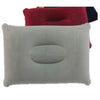 Travel Pillow Air Cushion Inflatable Double Sided Flocking Cushion Camp Beach Car Plane Hotel Head Rest Bed Sleep Pillow
