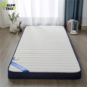 Slow Forest Knitted Memory Cotton Latex Mattress Tatami Mat 6cm Thickness Student Dormitory Bed Mat Single Mattress