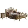 New design birch wood bed 1.8m wood frame with resin carve flower white bed set Skórzane łóżko 1.8m GH02