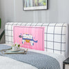 Nordic style Elastic All-inclusive Bed Headboard Cover Full Enclosed Dust-proof Cover Cartoon Printed Bed Head Cover Soft Cover