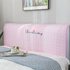 Nordic style Elastic All-inclusive Bed Headboard Cover Full Enclosed Dust-proof Cover Cartoon Printed Bed Head Cover Soft Cover