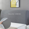 Elastic Bed Headboard Cover Bedside Back Cushion Cover Bed Backrest Case Washable Removable Queen King Full