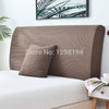 Elastic Bed Headboard Cover Bedside Back Cushion Cover Bed Backrest Case Washable Removable Queen King Full