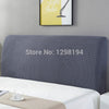 Elastic Bed Headboard Cover Bedside Back Cushion Cover Bed Backrest Case Washable Removable Queen King Full