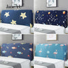 Nordic Bedside Cover Universal Bedside Cover Soft Cover Arc 1.8 Elastic 1.5m Bed Back Cover Protective Headboard Cover