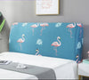 Nordic Bedside Cover Universal Bedside Cover Soft Cover Arc 1.8 Elastic 1.5m Bed Back Cover Protective Headboard Cover