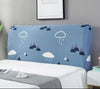 Nordic Bedside Cover Universal Bedside Cover Soft Cover Arc 1.8 Elastic 1.5m Bed Back Cover Protective Headboard Cover