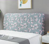 Nordic Bedside Cover Universal Bedside Cover Soft Cover Arc 1.8 Elastic 1.5m Bed Back Cover Protective Headboard Cover