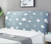 Nordic Bedside Cover Universal Bedside Cover Soft Cover Arc 1.8 Elastic 1.5m Bed Back Cover Protective Headboard Cover