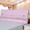 Romantic Princess Bed Headboard Cover Wedding Decorative Lace Head Cover Elegant Bow Cake Layer Bed Head Board Towel