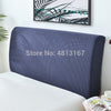 Stretch Bed Head Cover All-inclusive Headboard Slipcover Dustproof Protector Cover High Elastic Solid Color