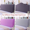 Elastic Bed Headboard Cover All-inclusive Bed Head Covers Solid Color  Queen King Full Twin Bedhead Back Protection Dust Cover