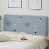 Leather Bed Quilted Bed Head Cover Protective elastic force Cover Washable Dust Cover 1.2m 1.5m1.8m 2.0m  Headboard Cover 1pcs