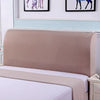 Elastic Bed Headboard Cover All-inclusive Bed Head Covers Solid Color  Queen King Full Twin Bedhead Back Protection Dust Cover