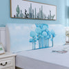 Cotton Nordic Cartoon Bed head cover Elastic Full enclosed Dust-proof bedside covers Bed headboard Cover 120-200cm Bed