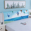 Cotton Nordic Cartoon Bed head cover Elastic Full enclosed Dust-proof bedside covers Bed headboard Cover 120-200cm Bed