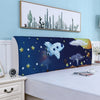 Cotton Nordic Cartoon Bed head cover Elastic Full enclosed Dust-proof bedside covers Bed headboard Cover 120-200cm Bed