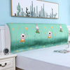Cotton Nordic Cartoon Bed head cover Elastic Full enclosed Dust-proof bedside covers Bed headboard Cover 120-200cm Bed