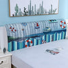 Cotton Nordic Cartoon Bed head cover Elastic Full enclosed Dust-proof bedside covers Bed headboard Cover 120-200cm Bed