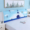 Cotton Nordic Cartoon Bed head cover Elastic Full enclosed Dust-proof bedside covers Bed headboard Cover 120-200cm Bed