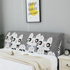 Modern Elastic All-inclusive Bed Head Cover Cartoon Dust-proof Bed Head Back Protection Dust Cover Plain Soft Headboard Cover