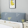 Modern Elastic All-inclusive Bed Head Cover Cartoon Dust-proof Bed Head Back Protection Dust Cover Plain Soft Headboard Cover