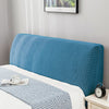 Elastic All-inclusive Soft Headboard Cover Solid Color Plush Thicken Bed Head Cover Bed Head Back Protection Dust Cover Plain
