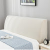 Elastic All-inclusive Soft Headboard Cover Solid Color Plush Thicken Bed Head Cover Bed Head Back Protection Dust Cover Plain