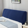 Elastic All-inclusive Soft Headboard Cover Solid Color Plush Thicken Bed Head Cover Bed Head Back Protection Dust Cover Plain