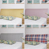 Plaid Simple Universal Headboard Cover Dust Cover Full Enclosed Elastic Dust-proof Bed Head Cover/ Protective Cover