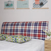 Plaid Simple Universal Headboard Cover Dust Cover Full Enclosed Elastic Dust-proof Bed Head Cover/ Protective Cover