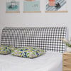 Plaid Simple Universal Headboard Cover Dust Cover Full Enclosed Elastic Dust-proof Bed Head Cover/ Protective Cover