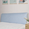 Plaid Simple Universal Headboard Cover Dust Cover Full Enclosed Elastic Dust-proof Bed Head Cover/ Protective Cover